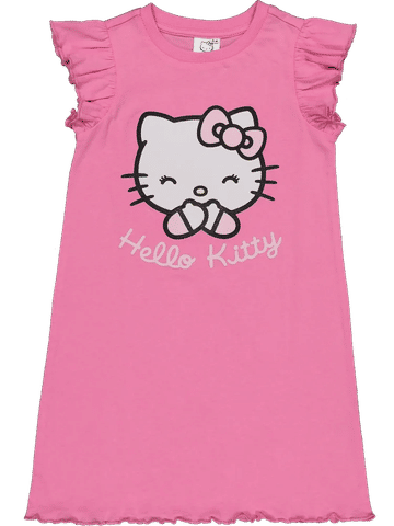 Hello Kitty Pink Flared Sleep Shirt