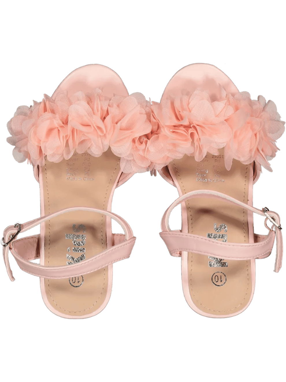 Pink Bloom Heeled Sandals