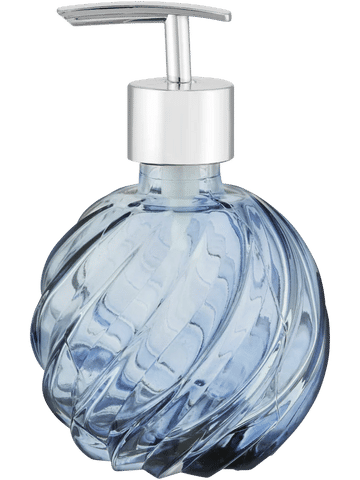 Blue Swirl Glass Dispenser