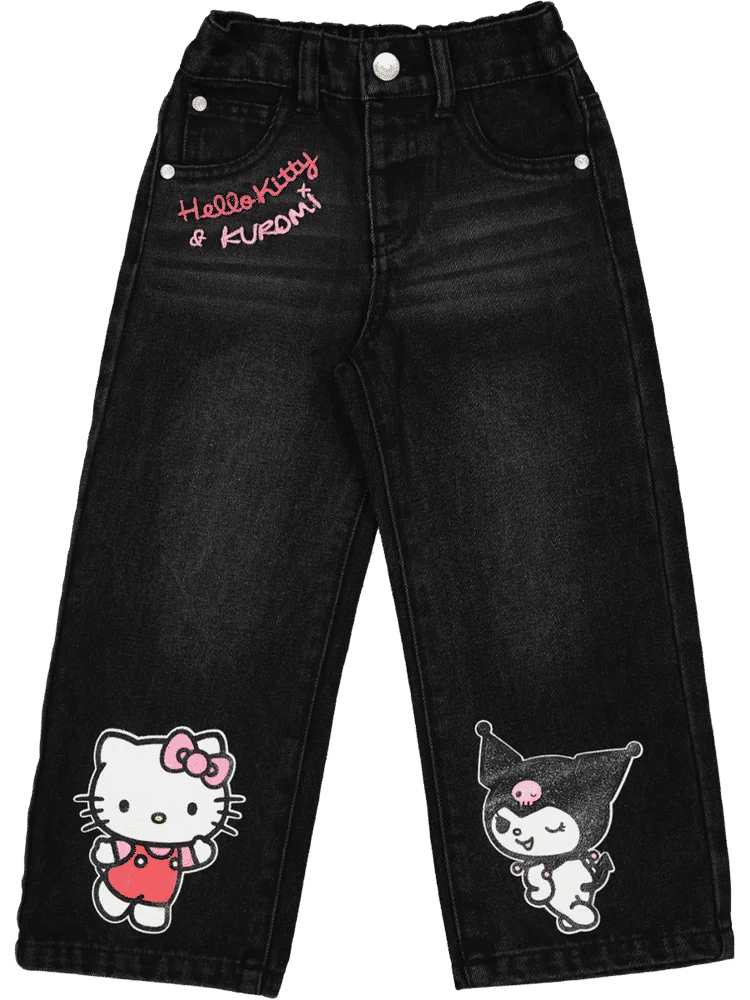 Hello Kitty Black Denim