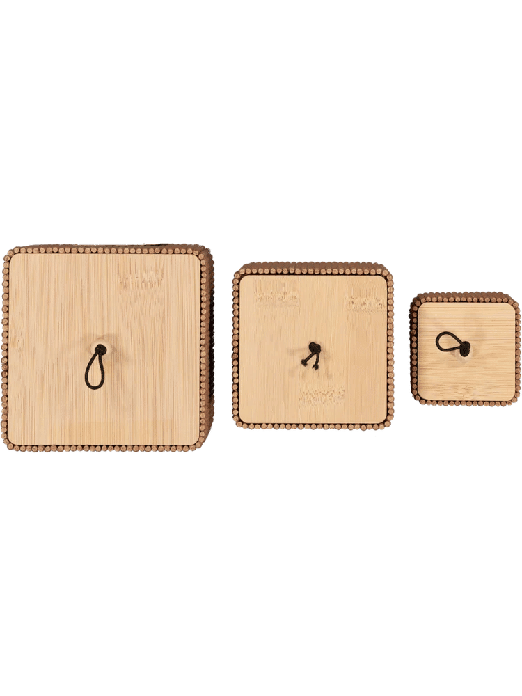 Bamboo 3 Holder Storage Set (1)