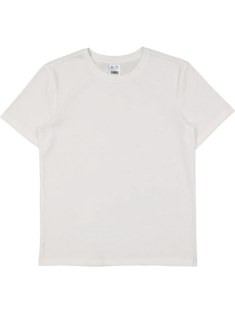 Classic White Crew Neck T-Shirt