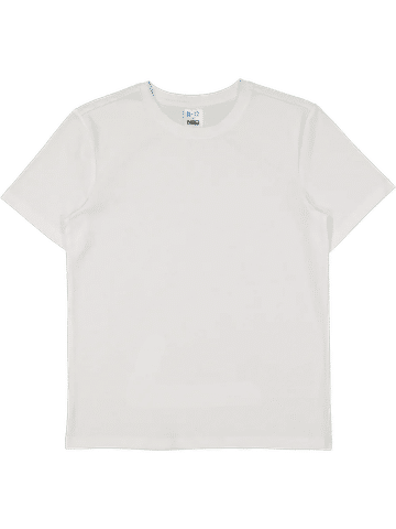 Classic White Crew Neck T-Shirt