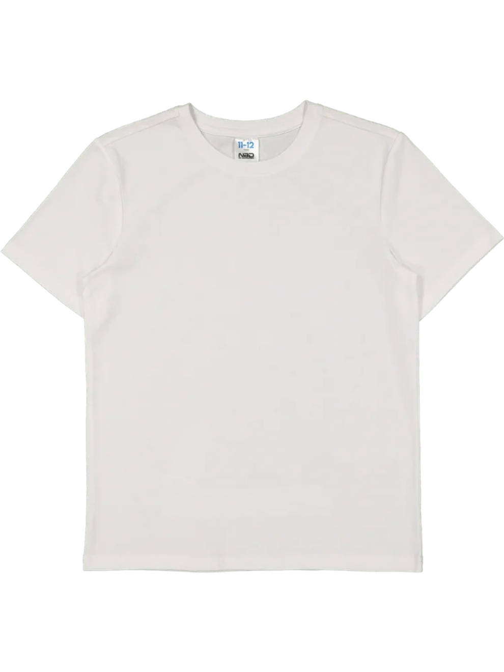 Classic White Crew Neck T-Shirt
