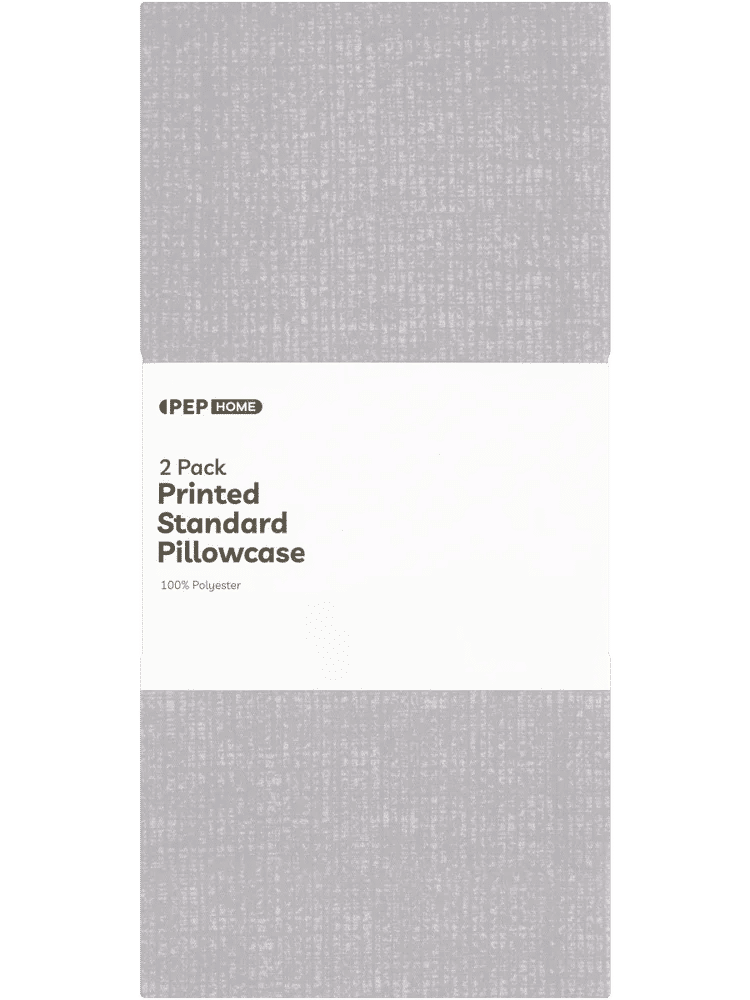 Standard Grey Pillow Case (1)