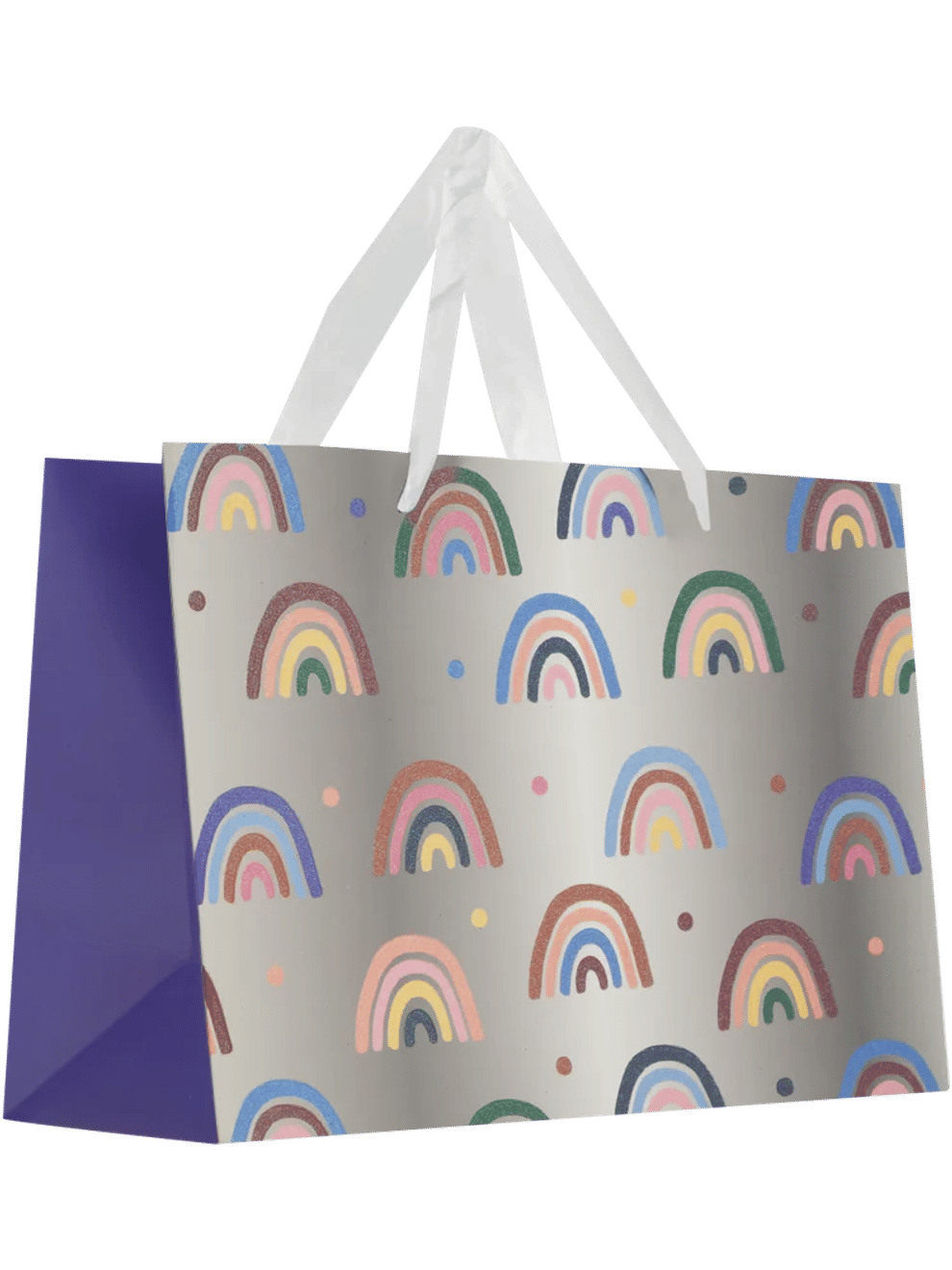 Medium Rainbow and Leopard Gift Bag (2)