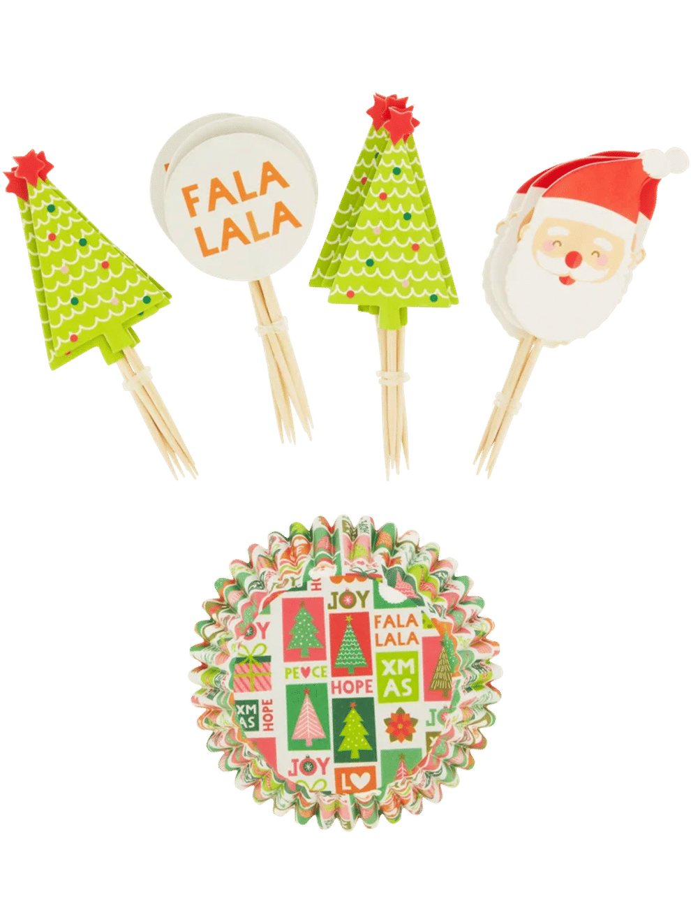 Cupcake Cases And Holders Set
