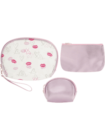 3 Piece Cosmetic Bag Set