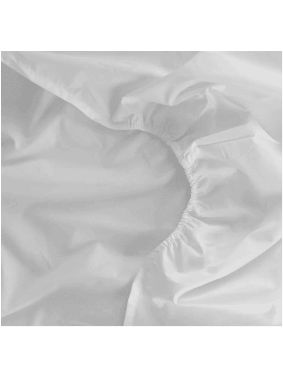 King Bed White Fitted Sheet Plain