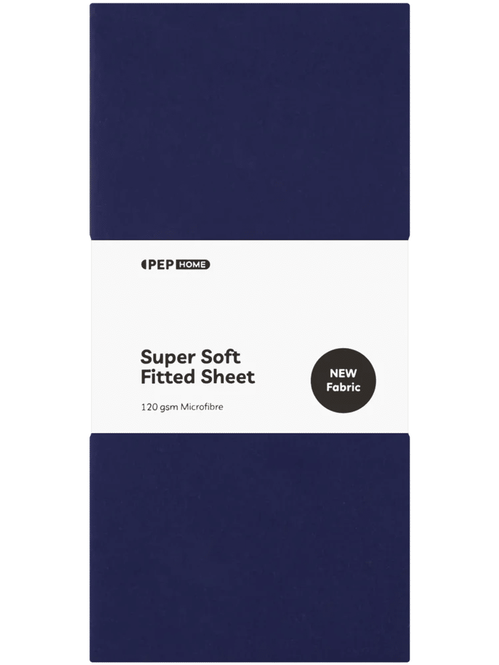 Navy Double Bed Fitted Sheet (1)