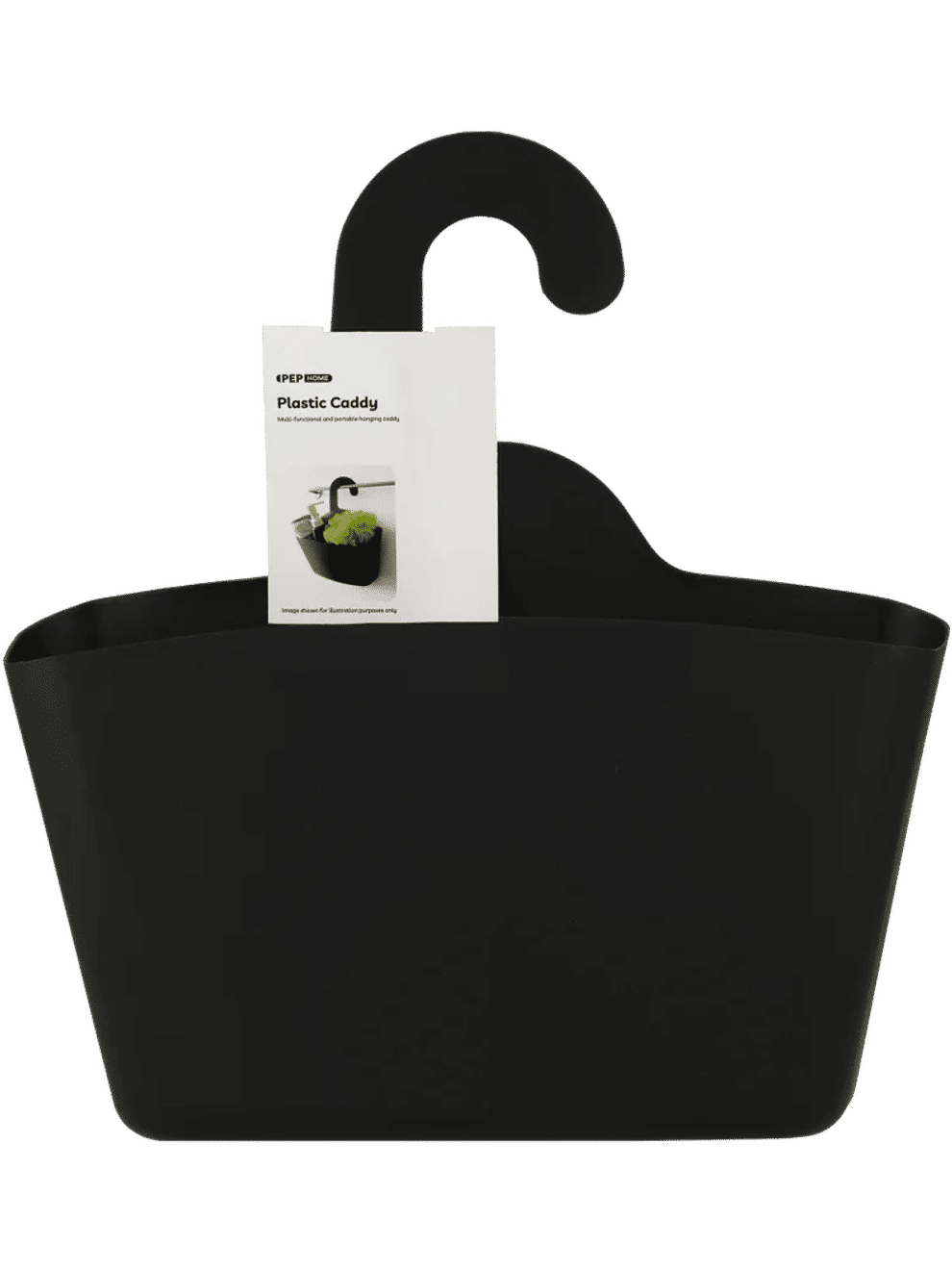 White Plastic Hanging Storage Caddy (5)