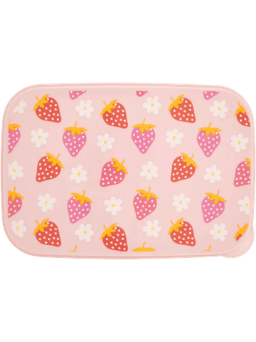 2 Divider Strawberry Lunch Box