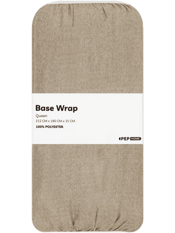 Charcoal King Bed Base Wrap