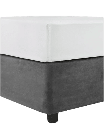 Charcoal King Bed Base Wrap