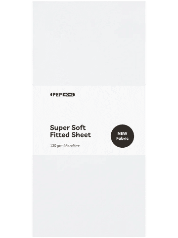 Extra Length White Queen Bed Fitted Sheet