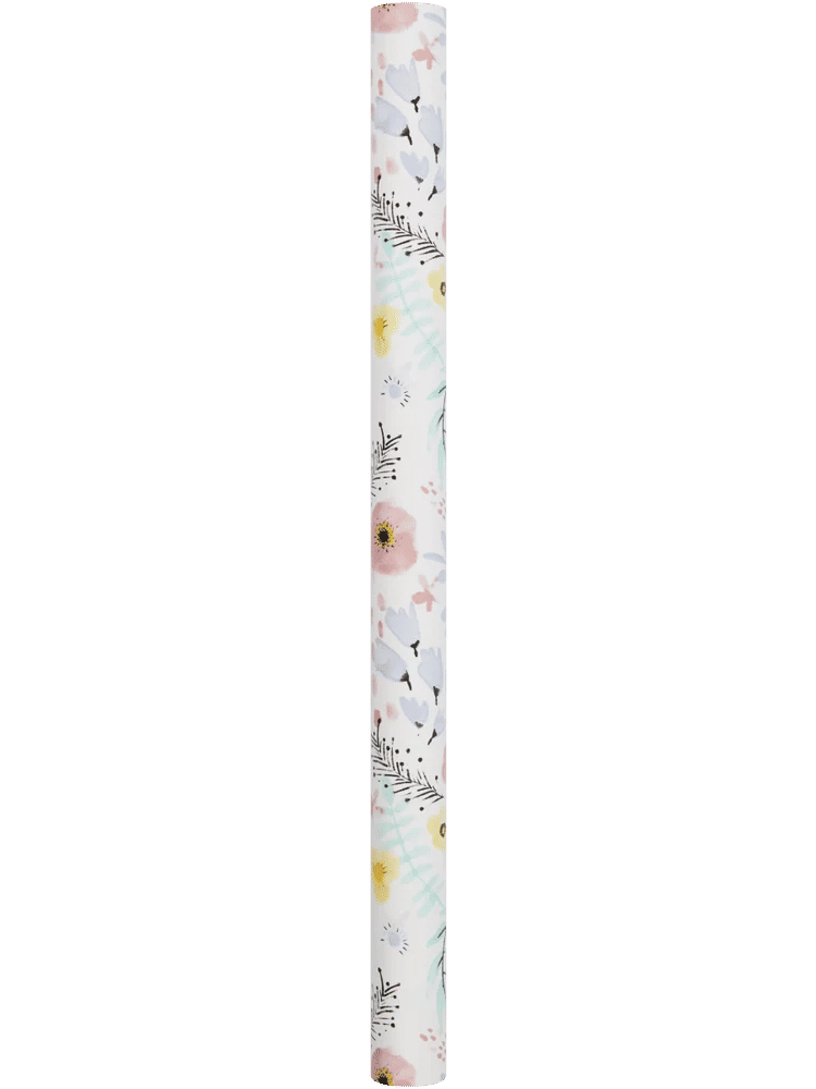 Floral Adhesive Paper