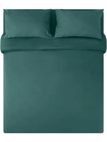 3 Quarter Dark Green Duvet Cover