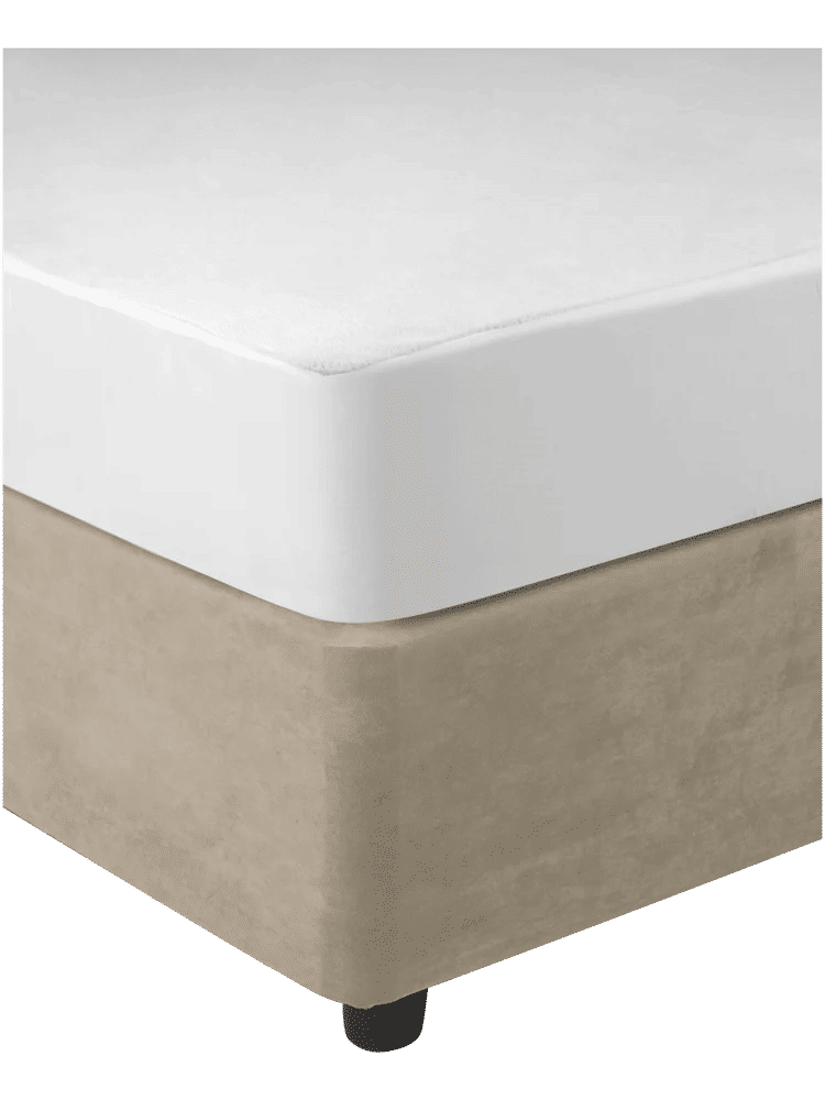 Double Bed Towelling Waterproof Mattress Protector (2)
