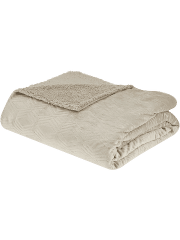 2 Ply Taupe Blanket