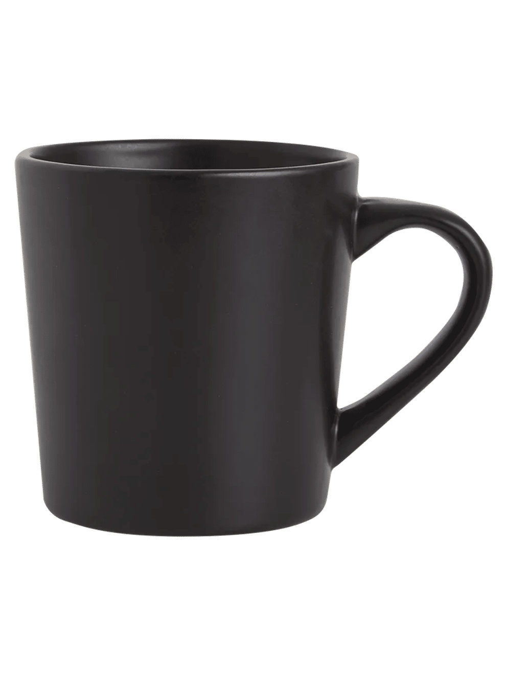 Black Fancy Mug