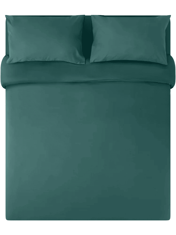 King Bed Dark Green Duvet Cover