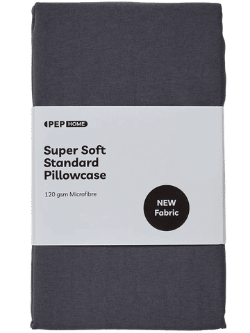 Standard Charcoal Pillow Case