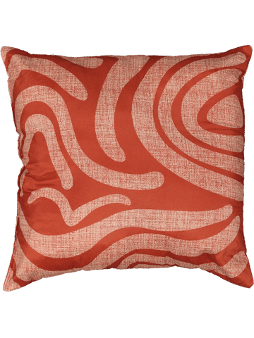 Rust Microfibre Scatter Cushion 45x45cm
