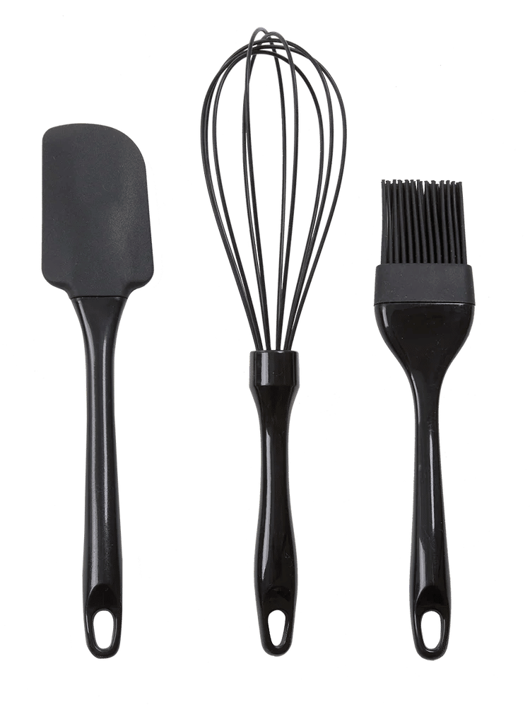 3 Piece Silicone Utensil Set