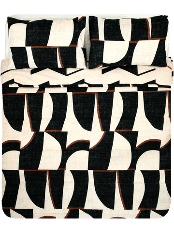 Double Bed Kalamari Microfibre Print Comfort