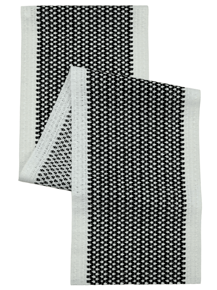 Black Textilene Table Runner