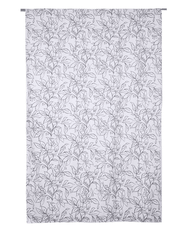 Taped Lined Microfiber Curtain 218x240cm