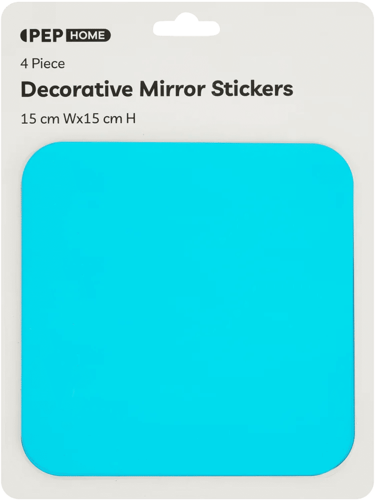 Square Decorative Mirror Stickers