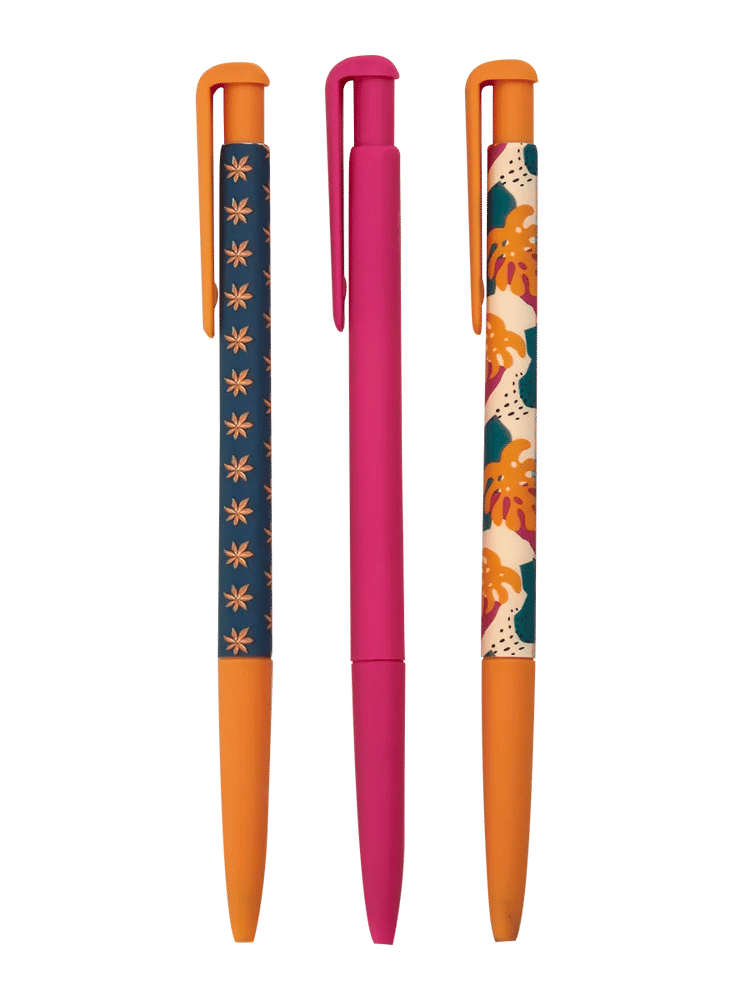 3 Pack Soft Grip Pens (2)
