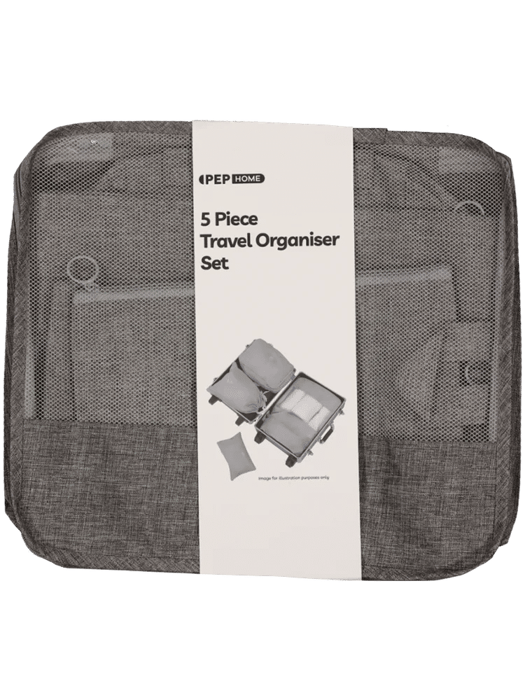 5 Piece Travel Organisers