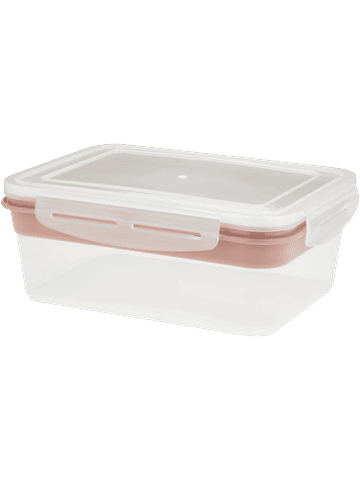 Rectangular Clip Lock Food Container