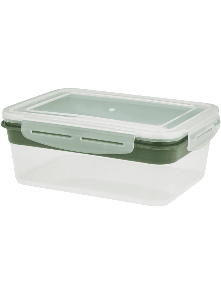 Rectangular Clip Lock Food Container (1)