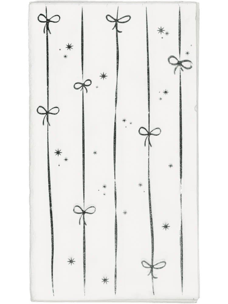 Foil Printed Serviettes 30x40cm