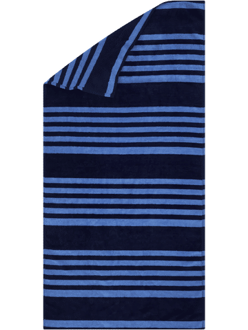 Blue Stripes Beach Towel