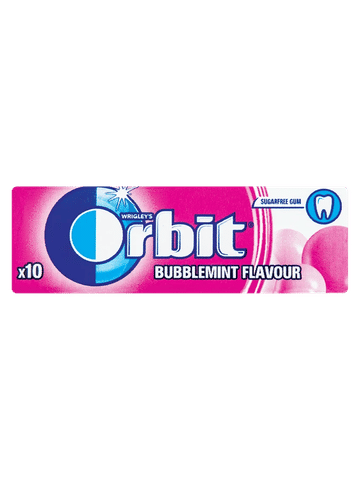 Wrigleys Orbit Bubblemint 10 Piece Bubblemint