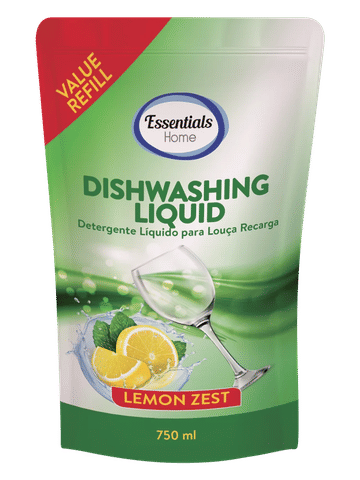 Essential Home Dish Refill 750ml Lemon