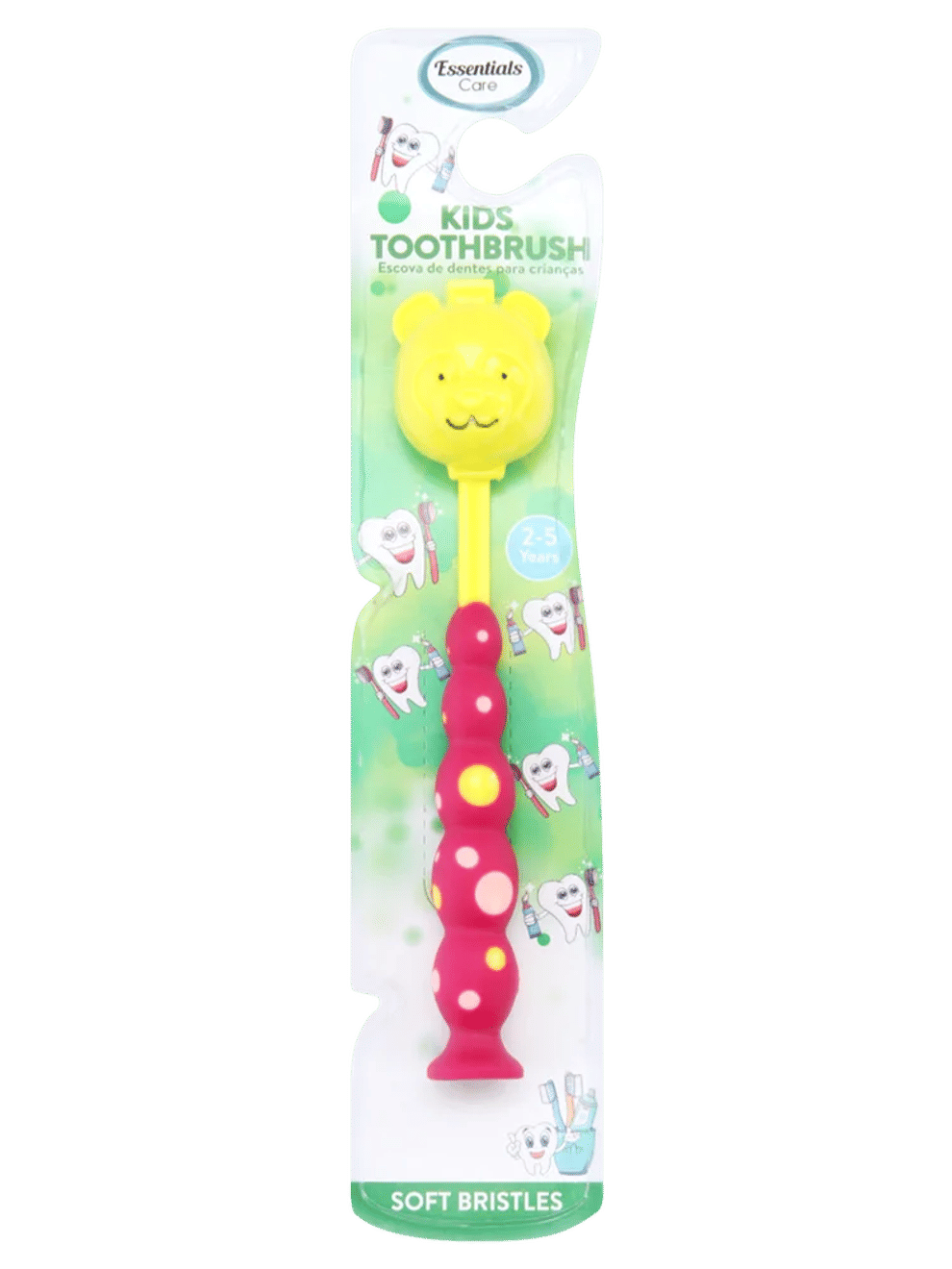Essential Care Kids Cap Toothbrush 1s Bear
