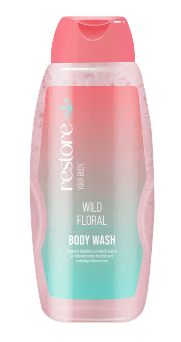 Restore Wild Floral Body Wash 400Ml