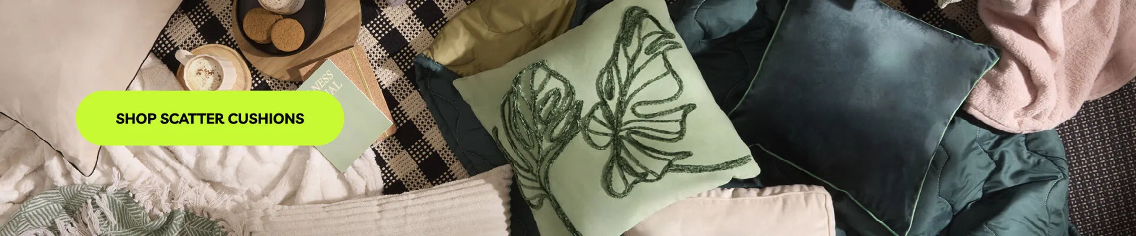 New in scatter cushion covers