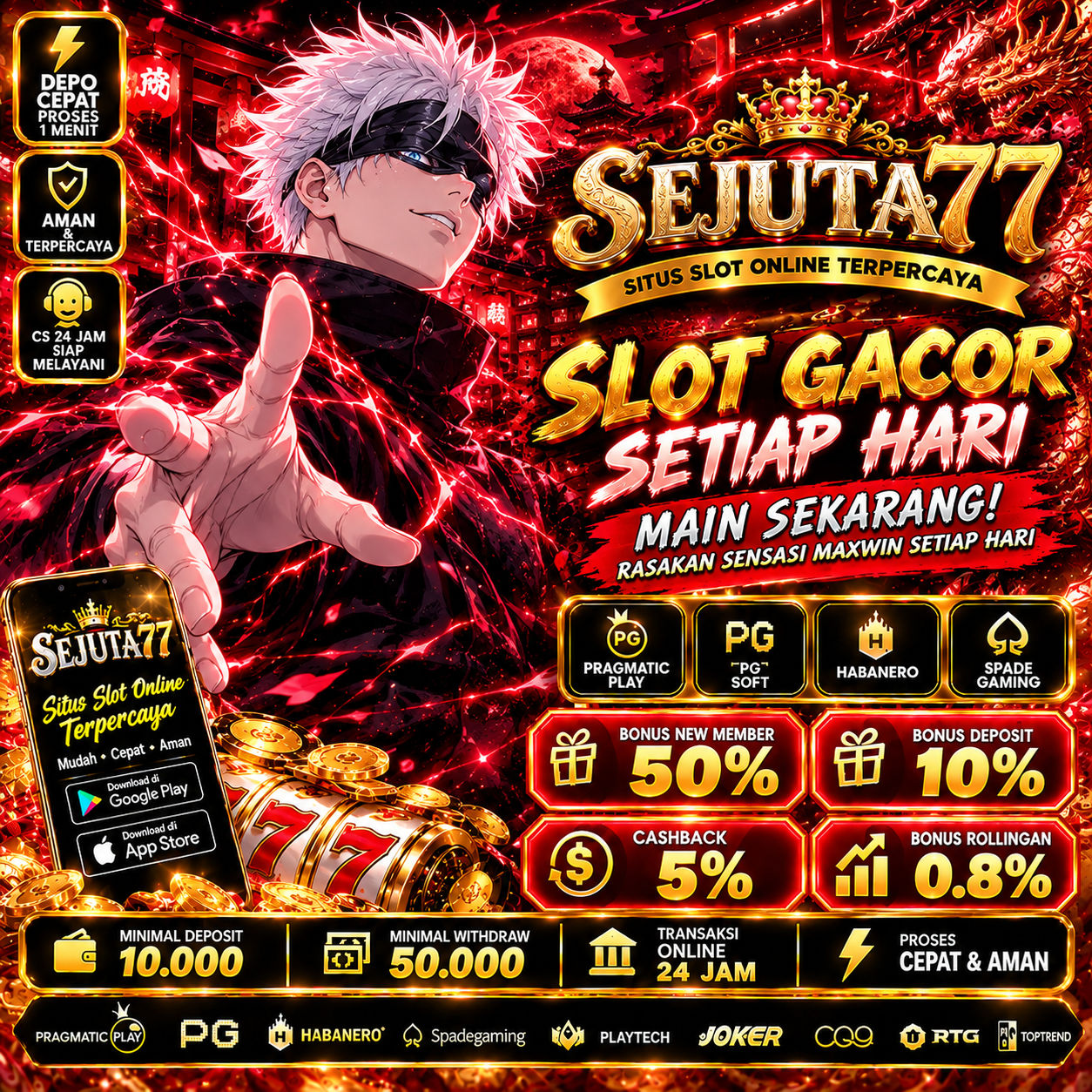 SEJUTA77 # Pilar Permainan Online Server Super Lancar & Tempatnya Raih Cuan