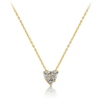 Colier din aur galben de 18K cu Diamante naturale