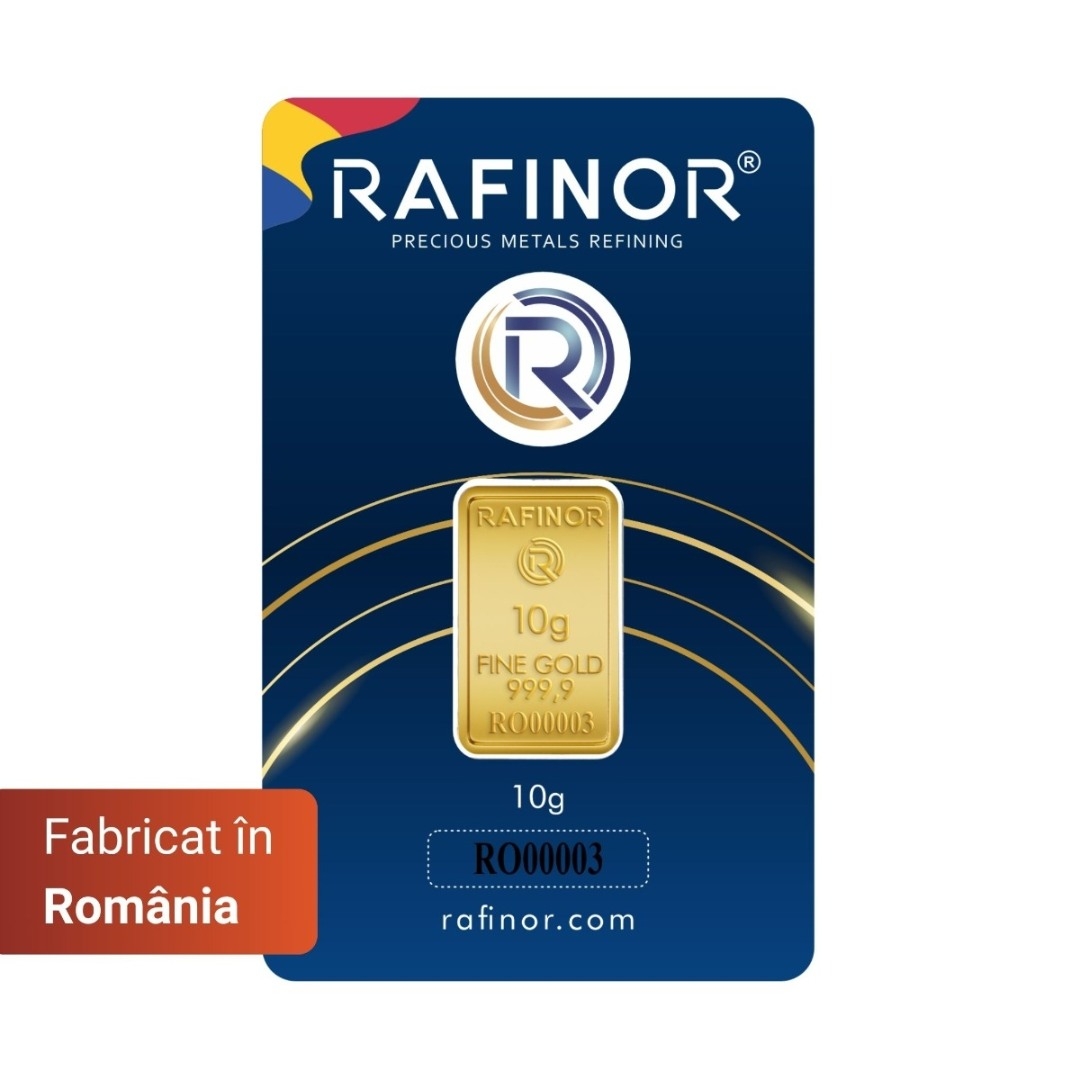 Lingou de aur 10g - Fine Gold 999.9%