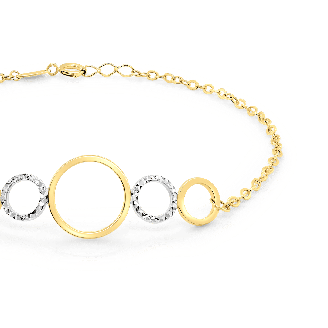 brățară din aur galben de 14K  2