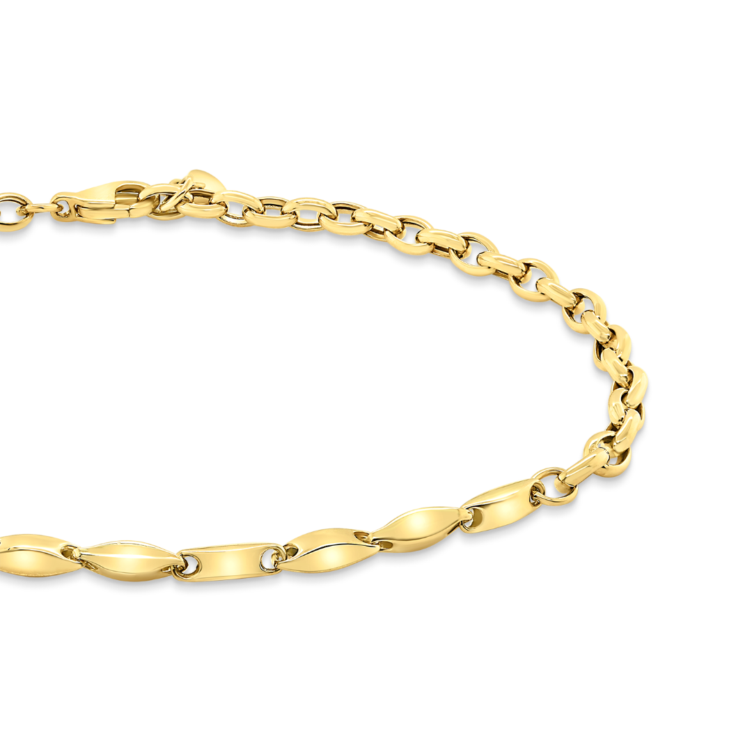 brățară din aur galben de 14K  2