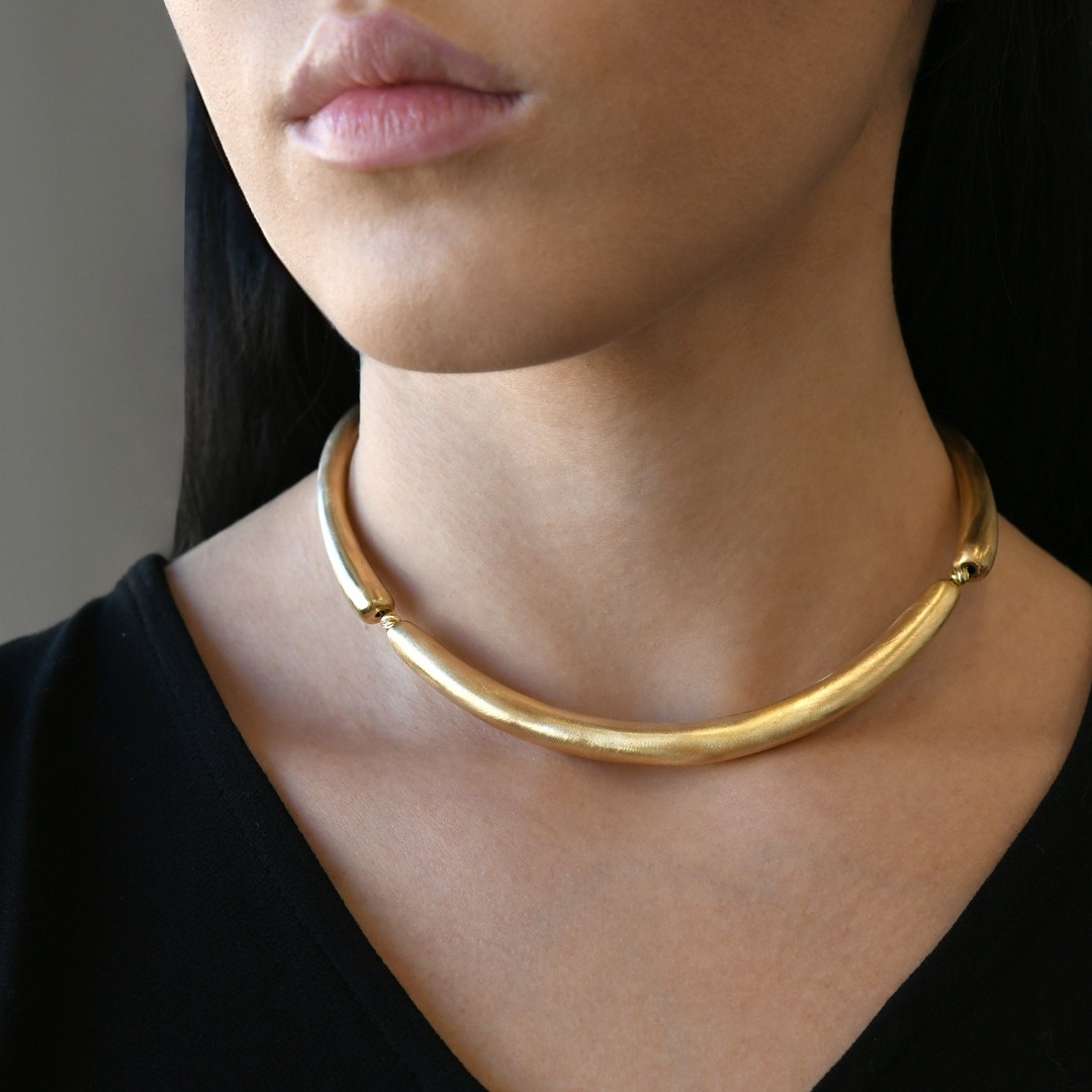 colier din aur galben de 14K  2