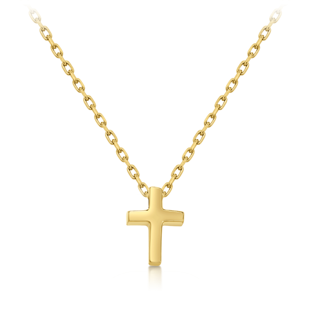 Lanț din aur galben de 14K cu pandantiv